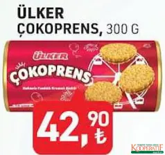ÜLKER ÇOKOPRENS BİSKÜVİ 300 G